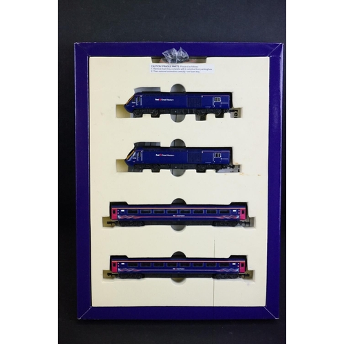 270 - Three boxed Dapol N gauge train packs to include ND-122E, ND-122F & 2D-019-002, all First Great West... 