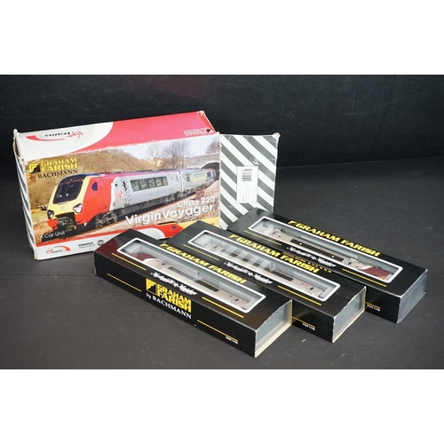 271 - Boxed Graham Farish by Bachmann N gauge 371-678 4 Car Unit Cross Country Voyager Class 220 (complete... 