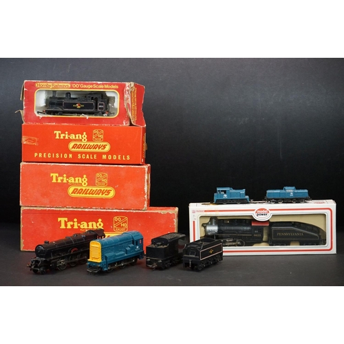 289 - Five boxed OO gauge locomoitves to include 4 x Triang (R157 Diesel Railcar, R150 4-6-0 Class B12, R2... 