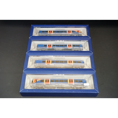 290 - Boxed Bachmann OO gauge 31-040 Class 450 Four Car EMU 450073 South West Trains 21 DCC