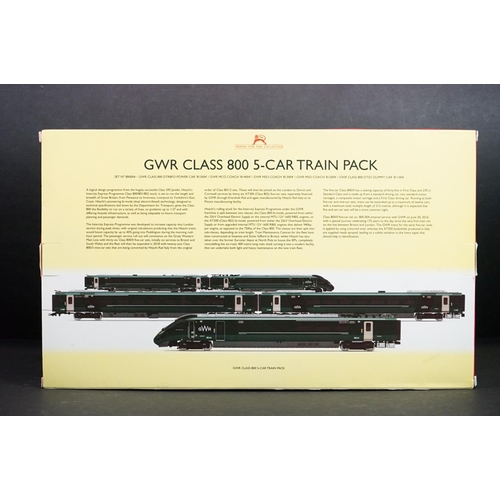 291 - Boxed Hornby OO gauge R3514 GWR Class 800 5-Car Train Pack, ex