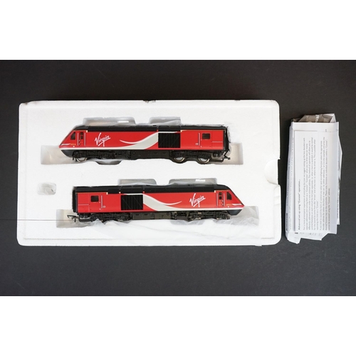 295 - Boxed Hornby OO gauge DCC Fitted R3390TTS Virgin Class 43 HST PacK