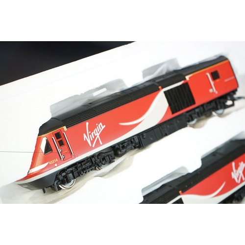 295 - Boxed Hornby OO gauge DCC Fitted R3390TTS Virgin Class 43 HST PacK