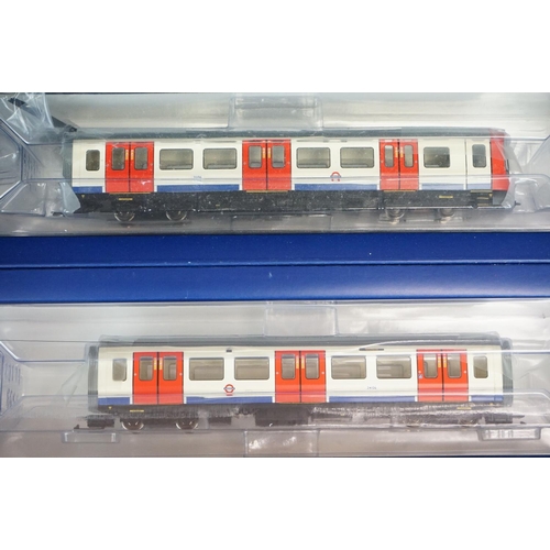 298 - Boxed Bachmann OO gauge 35-990B London Underground S Stock Motorised 4 Car Train Pack 21 DCC