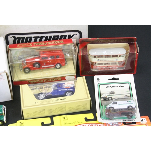 1268 - 44 Boxed / carded Matchbox diecast models to include 19 x Models of Yesteryear (featuring 7 x specia... 