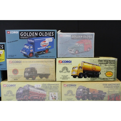 1273 - 19 Boxed Corgi Classics diecast models to include 7 x Golden Oldies (05602, 06501, 30302, 30301, 193... 