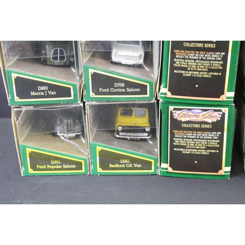 1274 - 21 Boxed Corgi Classic diecast models to include 3 x Classic Cars Collectors Series (Jaguar Mk II, F... 