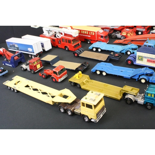 1279 - Collection of play worn commercial diecast models to include Dinky, Matchbox, Siku etc