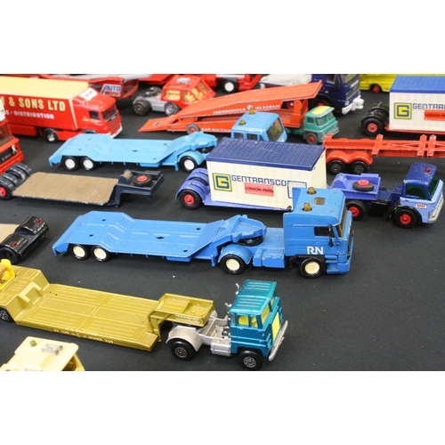 1279 - Collection of play worn commercial diecast models to include Dinky, Matchbox, Siku etc