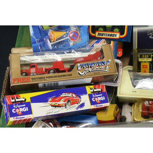 1283 - Around 80 boxed/carded diecast models & multi sets to include Siku, Matchbox Convoy, Chad Valley, Sc... 