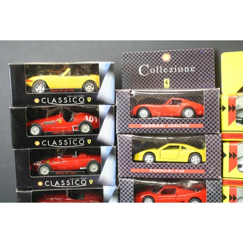 1289 - 31 Boxed Shell diecast models to include 17 x Classics Sportscar Collection, 8 x Ferrari Collezione ... 