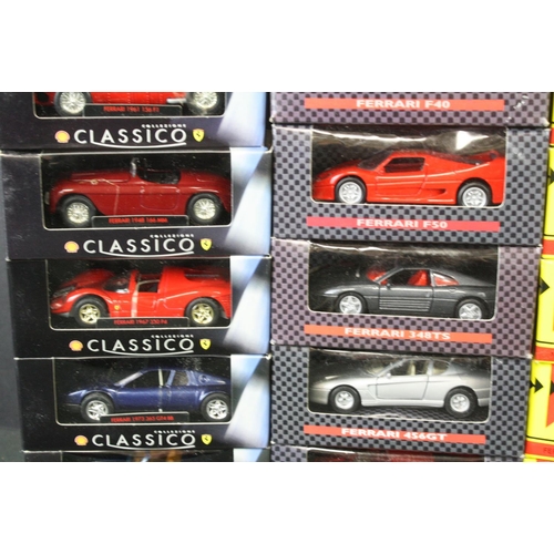 1289 - 31 Boxed Shell diecast models to include 17 x Classics Sportscar Collection, 8 x Ferrari Collezione ... 