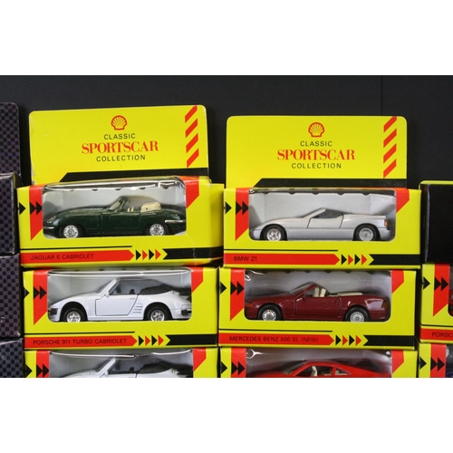 1289 - 31 Boxed Shell diecast models to include 17 x Classics Sportscar Collection, 8 x Ferrari Collezione ... 