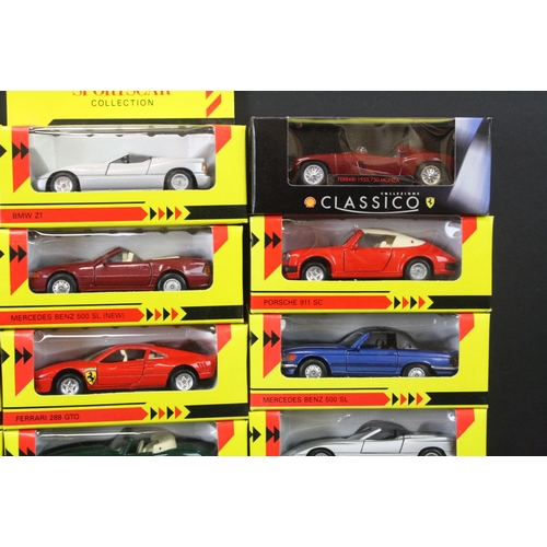 1289 - 31 Boxed Shell diecast models to include 17 x Classics Sportscar Collection, 8 x Ferrari Collezione ... 