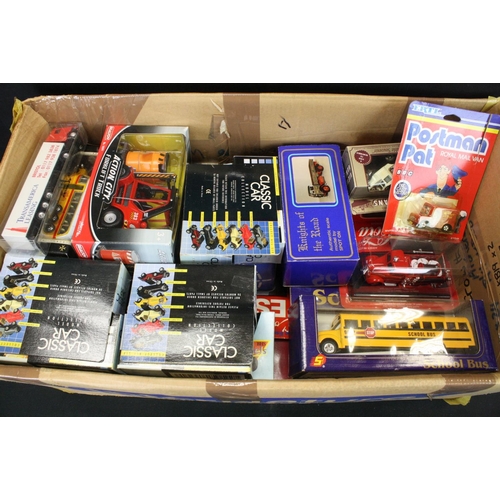 1291 - 70 Boxed diecast models to include Corgi, Schuco, Matchbox, ERTL, Brumm, Gilbow, Vitesse, etc, featu... 