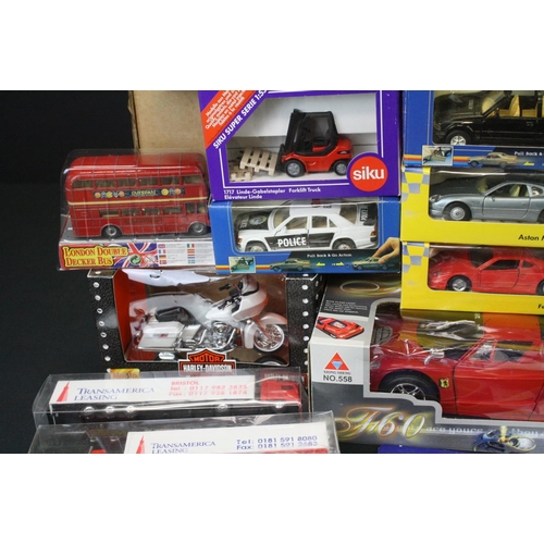 1291 - 70 Boxed diecast models to include Corgi, Schuco, Matchbox, ERTL, Brumm, Gilbow, Vitesse, etc, featu... 