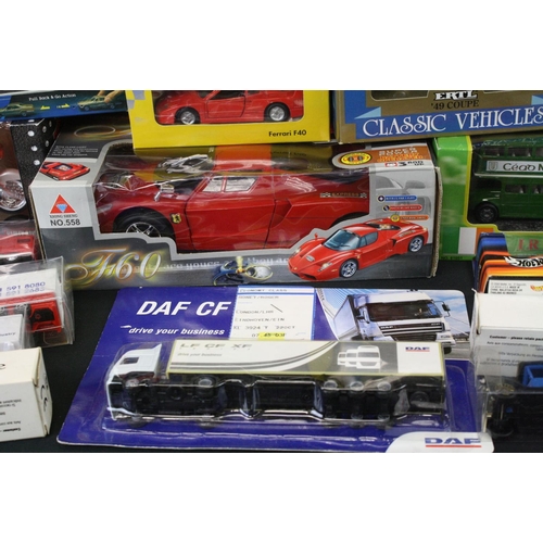 1291 - 70 Boxed diecast models to include Corgi, Schuco, Matchbox, ERTL, Brumm, Gilbow, Vitesse, etc, featu... 