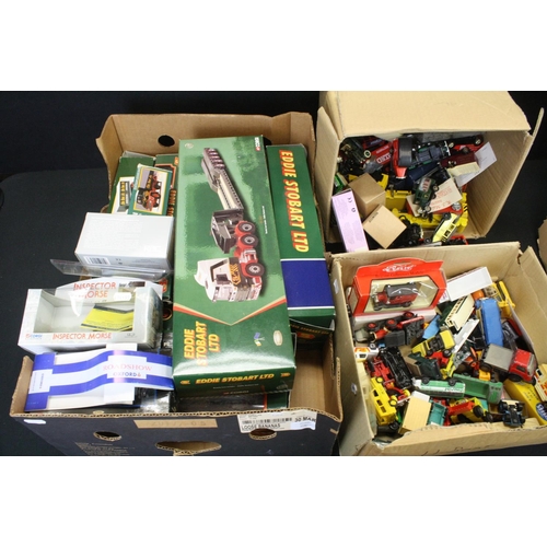 1294 - Collection of play worn diecast to include Lledo, Siku, Matchbox, Majorette, Corgi, etc, featuring E... 