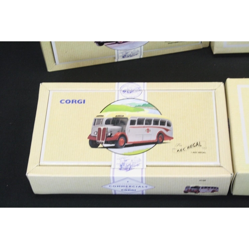 1297 - 14 Boxed Corgi ' Classic Commercials from Corgi ' diecast models with COAs to include 12 x ltd edn e... 