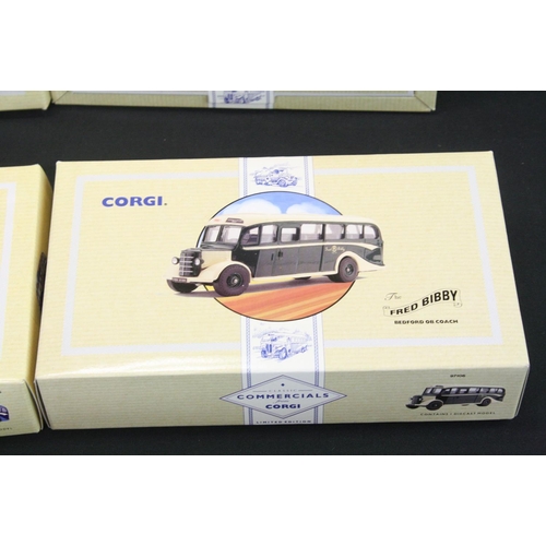 1297 - 14 Boxed Corgi ' Classic Commercials from Corgi ' diecast models with COAs to include 12 x ltd edn e... 