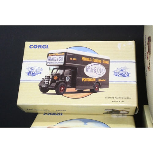 1298 - 16 Boxed Corgi ' Classic Commercials from Corgi ' diecast models / sets with COAs to include 10 x 2-... 