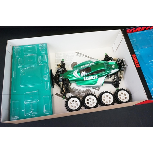 386 - Boxed Tamiya 1/10 58583 Egress 4WD R/C High Speed Performance Off Road Racer radio control car, with... 