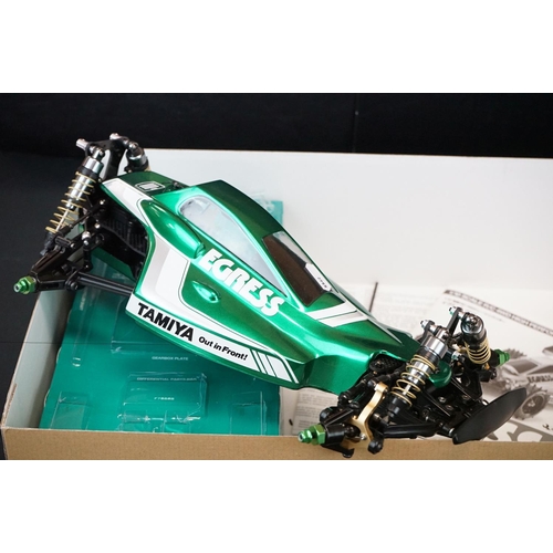 386 - Boxed Tamiya 1/10 58583 Egress 4WD R/C High Speed Performance Off Road Racer radio control car, with... 