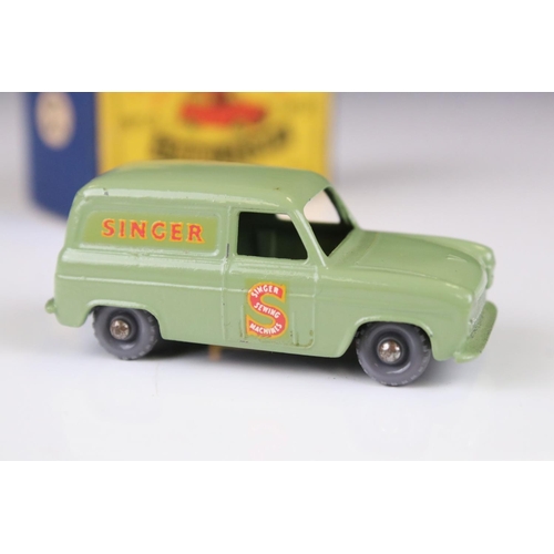 1328 - Boxed Matchbox Lesney 75 Series 59 Ford Thames Van diecast model, diecast & decals vg, box vg