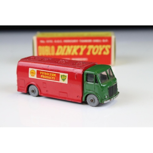 1329 - Boxed Dinky Dublo 070 AEC Mercury Tanker Shell BP diecast model, paint chips to diecast, gd decals, ... 