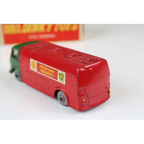 1329 - Boxed Dinky Dublo 070 AEC Mercury Tanker Shell BP diecast model, paint chips to diecast, gd decals, ... 