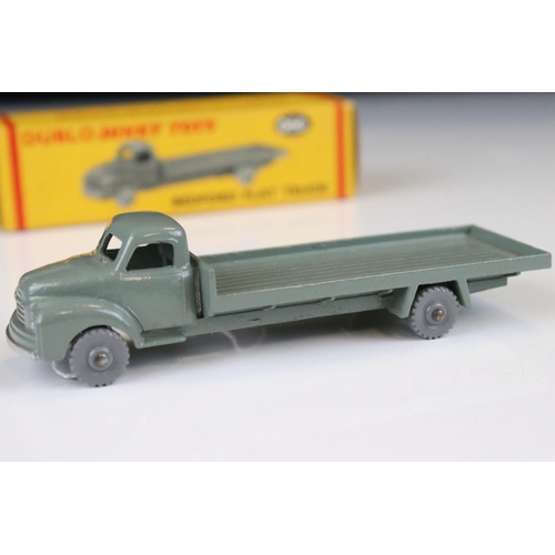 1337 - Two boxed Dinky Dublo diecast models to include 072 Bedford Articulated Flat Truck with yellow cab &... 