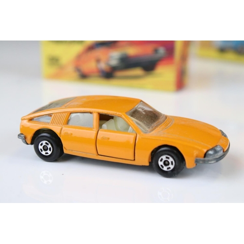 1338 - 12 Boxed Matchbox 75 Series & Superfast diecast models to include 2 x 18 Field Car, 6 Mercedes 350SL... 