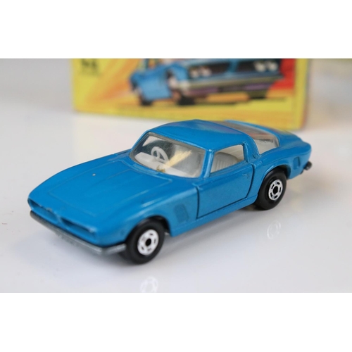 1338 - 12 Boxed Matchbox 75 Series & Superfast diecast models to include 2 x 18 Field Car, 6 Mercedes 350SL... 