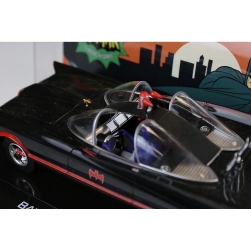 1343 - Cased Scalextric C4175 Batman Batmobile 1966 TV Series slot car