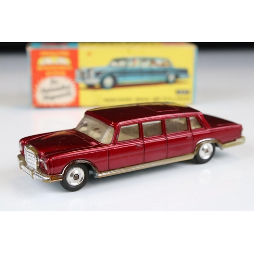 1345 - Three boxed Corgi diecast models to include 247 By Special Request Mercedes Benz 600 Pullman in meta... 