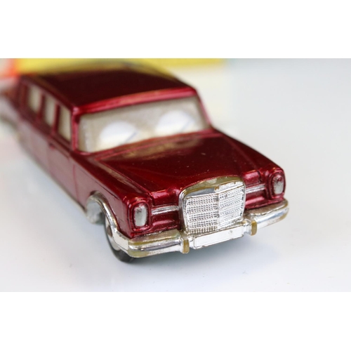 1345 - Three boxed Corgi diecast models to include 247 By Special Request Mercedes Benz 600 Pullman in meta... 