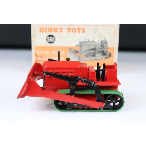 1346 - Two Boxed Dinky diecast models to include 503 Foden Flat Truck with tailboard, in blue and orange (s... 