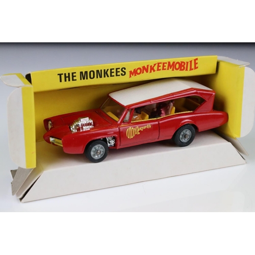 1348 - Boxed Corgi 277 The Monkees Monkeemobile diecast model complete with all figures, diecast & box vg-e... 