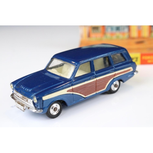 1349 - Boxed Corgi 440 Ford Consul Cortina Super Estate Car diecast model with golfer, caddie boy & golf ba... 