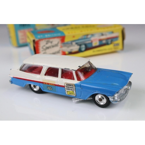 1350 - Three boxed Corgi diecast models to include By Special Request 443 Plymouth US Mail, 258 The Saint's... 