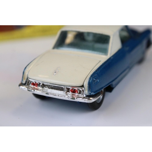 1353 - Two boxed Corgi diecast models to include 259 Le Dandy Coupe Henry Chapron body in metallic blue & w... 