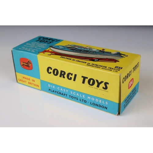 1354 - Two boxed boxed Corgi diecast models to include 245 Buick Riviera in bronze with red interior (dieca... 