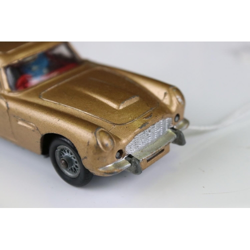 1355 - Boxed Corgi 261 James Bond 007 Aston Martin DB5 diecast model with ejector figure and secret instruc... 