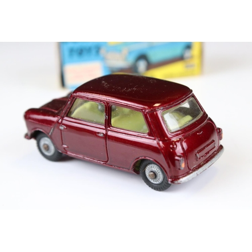 1358 - Two boxed Corgi Mini diecast models to include 249 Mini Cooper with de-luxe wickerwork in main body ... 