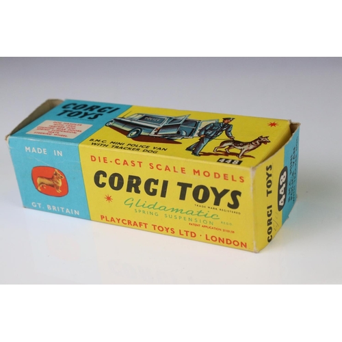 1359 - Two boxed Corgi diecast models to include 485 BMC Mini Countryman with 2 x surfboards & surfer figur... 