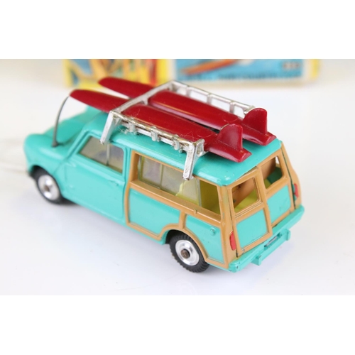 1359 - Two boxed Corgi diecast models to include 485 BMC Mini Countryman with 2 x surfboards & surfer figur... 