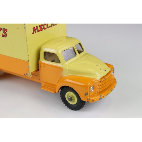 1360 - Boxed Dinky Supertoys 930 Bedford Pallet Jekta Van with Dinky Toys decals, decals excellent, diecast... 