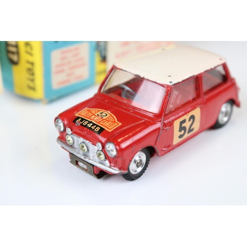 1361 - Boxed Corgi 321 Special Release 1965 Monte Carlo Winner BMC Mini Cooper S with authentic trim diecas... 