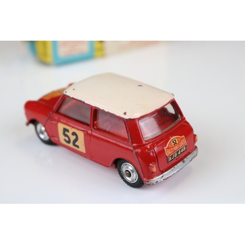 1361 - Boxed Corgi 321 Special Release 1965 Monte Carlo Winner BMC Mini Cooper S with authentic trim diecas... 