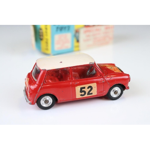 1361 - Boxed Corgi 321 Special Release 1965 Monte Carlo Winner BMC Mini Cooper S with authentic trim diecas... 